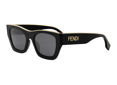 Fendi FE40126I 01A Shiny Black/Grey