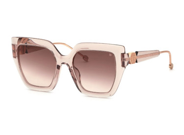 Philipp Plein SPP064S 07T1 Transparent Beige/Brown Gradient
