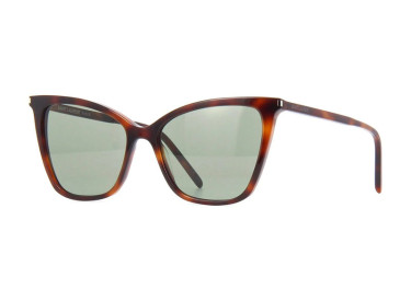 Saint Laurent SL384 002 Havana/Green