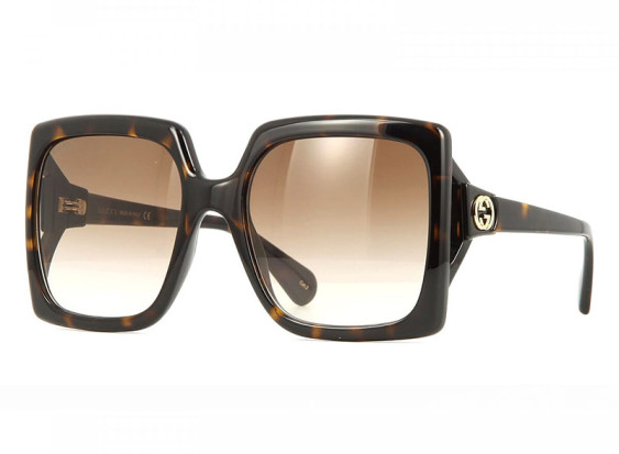 Gucci GG0876S 002 Havana/Brown Gradient