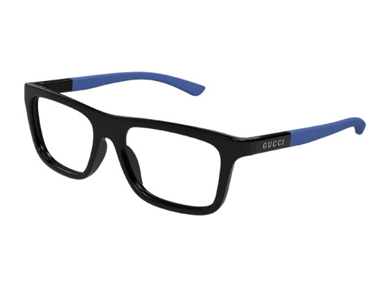 Gucci GG1737O 003 Shiny Black/Blue 54mm