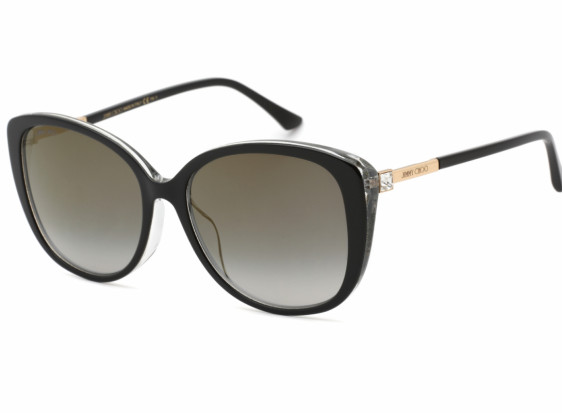 Jimmy Choo ALY/F/S 0AE2 Black Gold / Grey SF GD SP