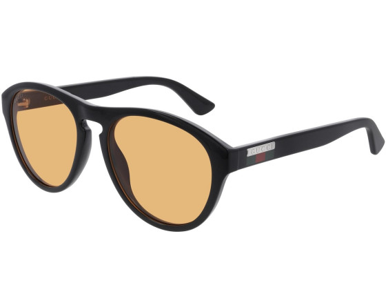 Gucci GG0747S 002 Black/Yellow