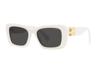 Miu Miu MU07YS 1425S0 White/Dark Grey