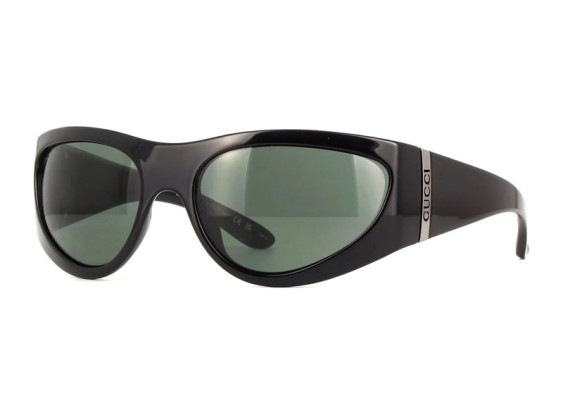 Gucci GG1575S 001 Shiny Black/Grey
