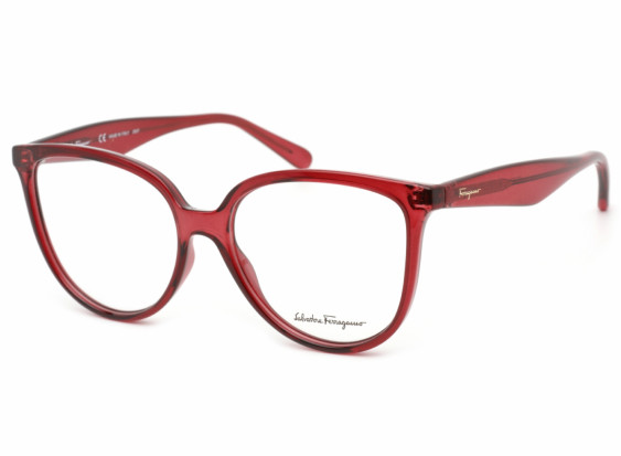 Salvatore Ferragamo SF2874 613 Crystal Red 56mm