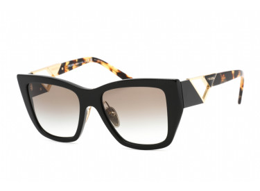 Prada PR21YS 1AB0A7 Black/Havana/Dark Grey