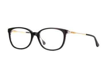Jimmy Choo JC302 07T3 00 Black/Gold 53mm