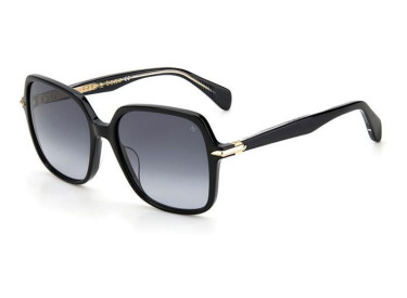 Rag & Bone RNB1048/G/S 0807 9O Shiny Black/Grey Gradient