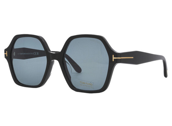 Tom Ford FT1032-F 01A Shiny Black/Smoke