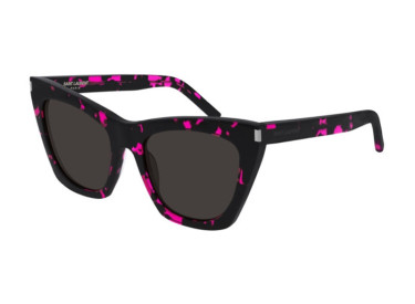 Saint Laurent SL214 KATE 009 Black with Pink Havana/Black