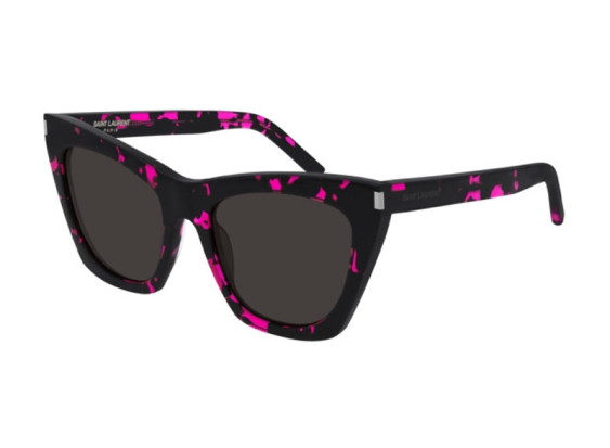 Saint Laurent SL214 KATE 009 Black with Pink Havana/Black