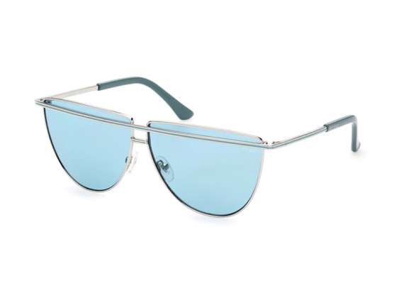 Guess GU7852 10V Shiny Light Nickletin/Blue