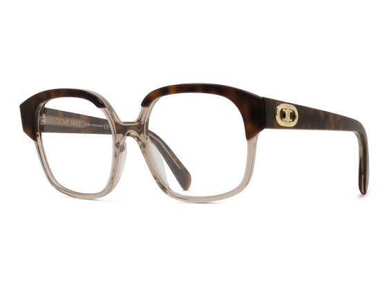 Celine CL50074I 049 Transparent Grey with Red Havana 56mm