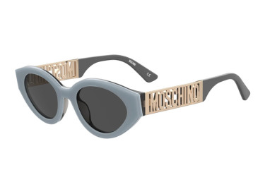 Moschino MOS160/S 0MVU IR Azure/Gold/Grey