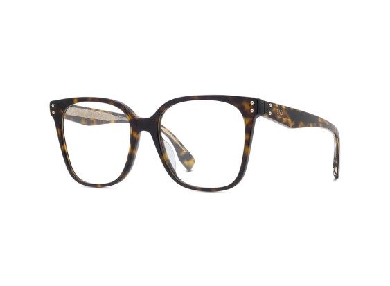 Fendi FE50004I 052 Dark Havana 53mm