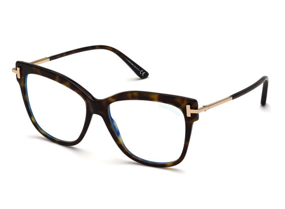 Tom Ford FT5704-B 052 Dark Havana/Blue Light Protection 54mm