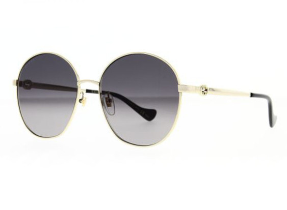 Gucci GG1090SA 001 Gold/Grey Gradient