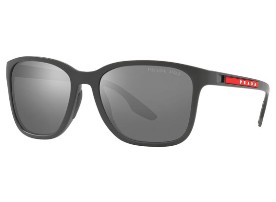 Prada Sport PS02WS UFK07H Grey Rubber/Polar Dark Grey Mirror Sliver