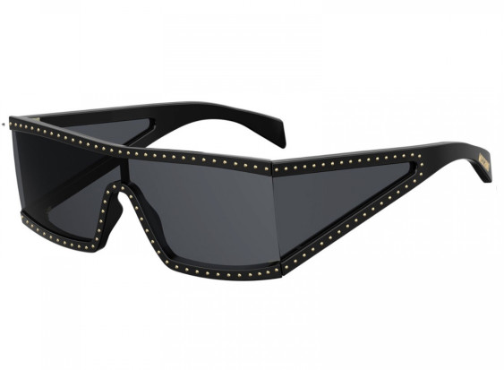 Moschino MOS004/S 08AIR Black Grey /Grey Blue