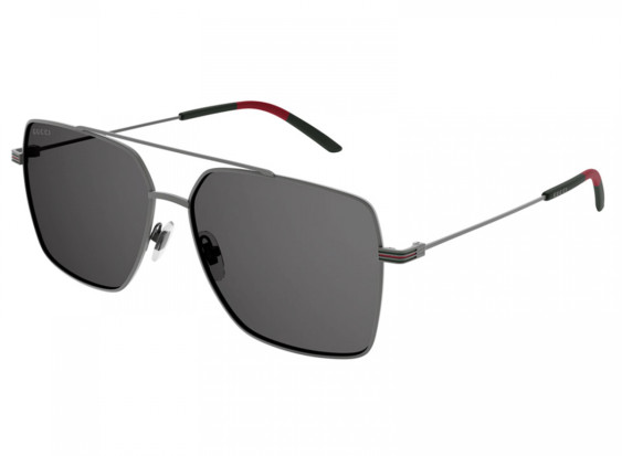 Gucci GG1053SK 001 Ruthenium/Grey