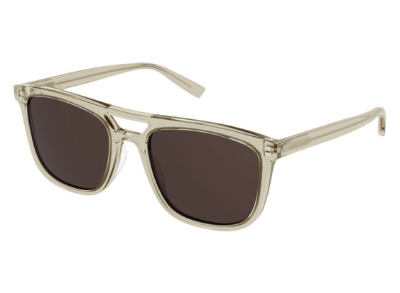 Saint Laurent SL455 004 Yellow/Brown