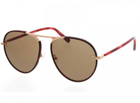 Stella McCartney SC0133S 005 Havana/Brown