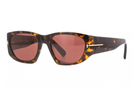 Tom Ford FT0987 52S Dark Havana/Bordeaux