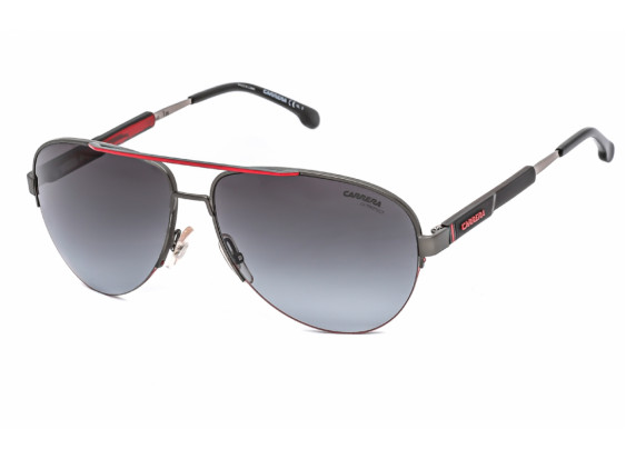 Carrera 8030/S 0SVK 9O Semi Matte Ruthenium Black / Grey Gradient