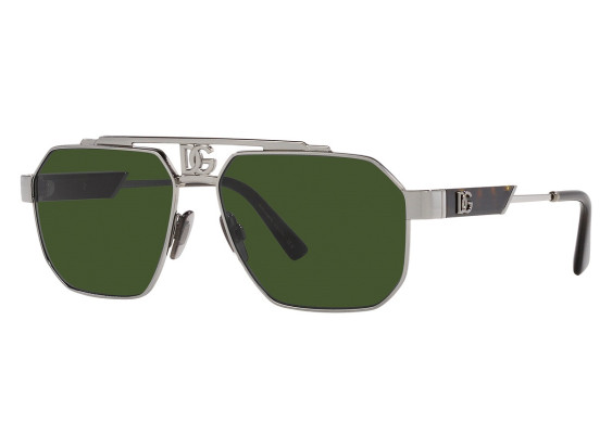 Dolce & Gabbana DG2294 04/71 Gunmetal/Dark Green