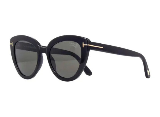Tom Ford FT0845 01D Black/Smoke Polarized