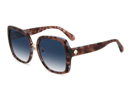 Kate Spade KIMBER/G/S 0JBW I4 Blue Havana/Blue Shaded Peach