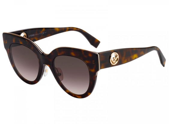Fendi FF0360/G/S 086HA Dark Havana