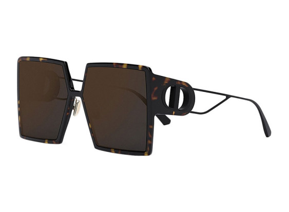 Dior 30MONTAIGNE SU 20A5 Dark Havana/Grey Mirror