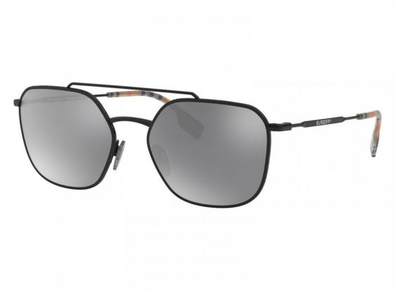 Burberry BE3107 10076G Matte Black/Grey