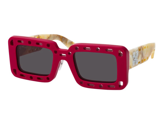 Off-White OERI025 ATLANTIC 2507 Red/Marble/Dark Grey