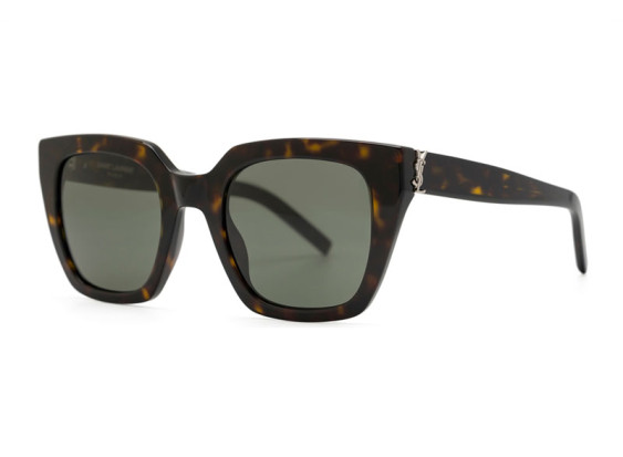 Saint Laurent SLM143 002 Havana/Grey