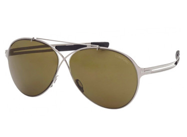 Tom Ford FT0828 14J Shiny Light Ruthenium/Roviex