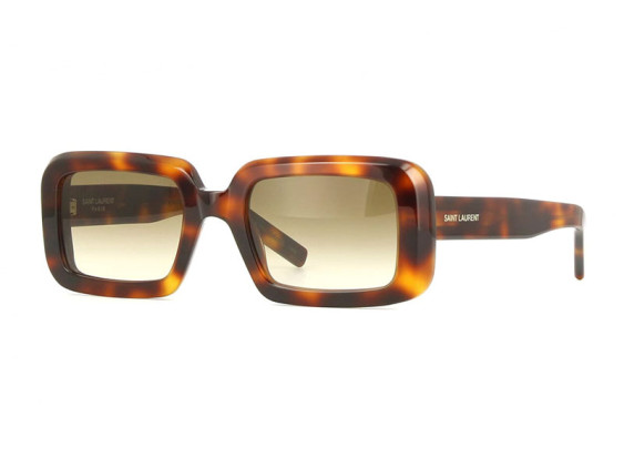 Saint Laurent SL534 SUNRISE 012 Shiny Havana/Brown Gradient