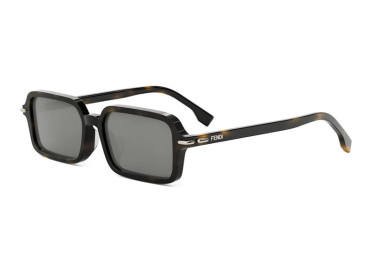 Fendi FE40174F 52C Havana/Smoke Mirror