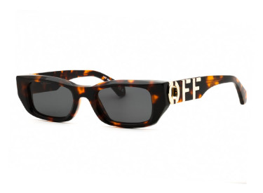 Off-White OERI124 FILLMORE 6007 Havana/Dark Grey