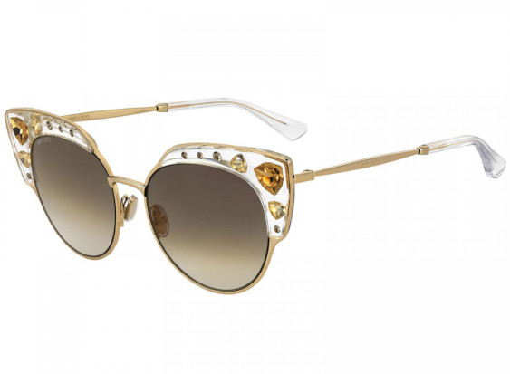 Jimmy Choo AUDREY/S REJ FQ Gold