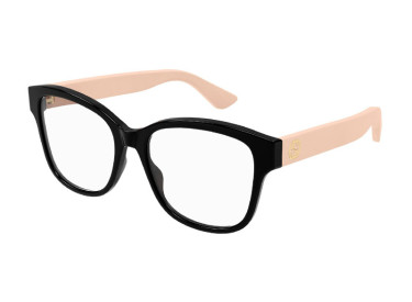 Gucci GG1340O 007 Shiny Black/Pink 54mm