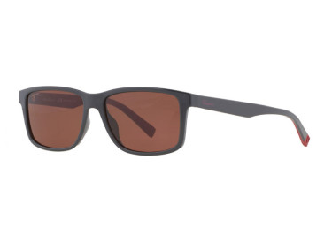 Salvatore Ferragamo SF938S 023 Dark Grey/Red/Amber