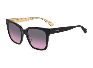 Kate Spade HARLOW/G/S 0807 FF Black/Grey Fuchsia Gradient