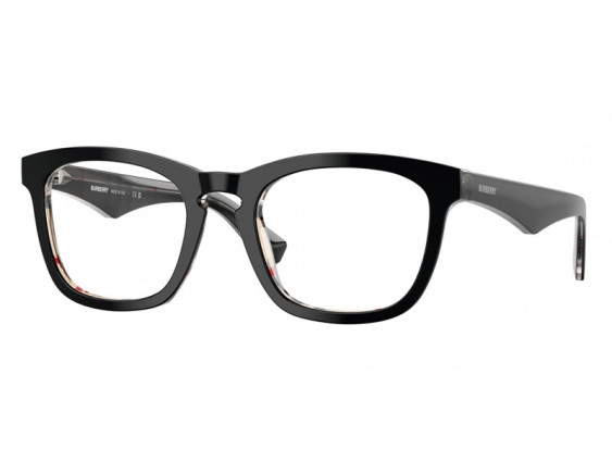 Burberry BE2417 4121 Top Black On Vintage Check 53mm