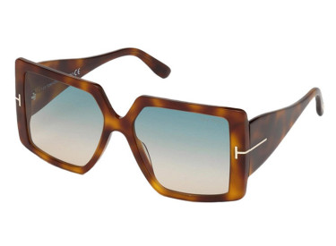Tom Ford FT0790 53P Blonde Havana/Gradient Green