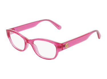 Gucci GG0717O 004 Shiny Transparent Pink 47mm