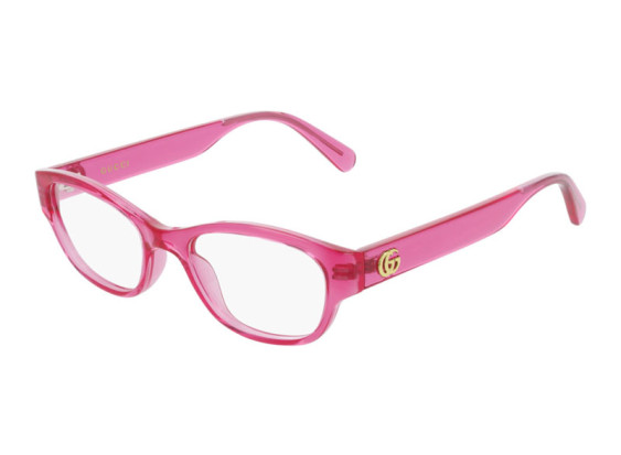 Gucci GG0717O 004 Shiny Transparent Pink 47mm