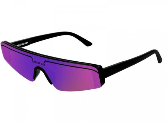 Balenciaga BB0003S 003 Black/Violet